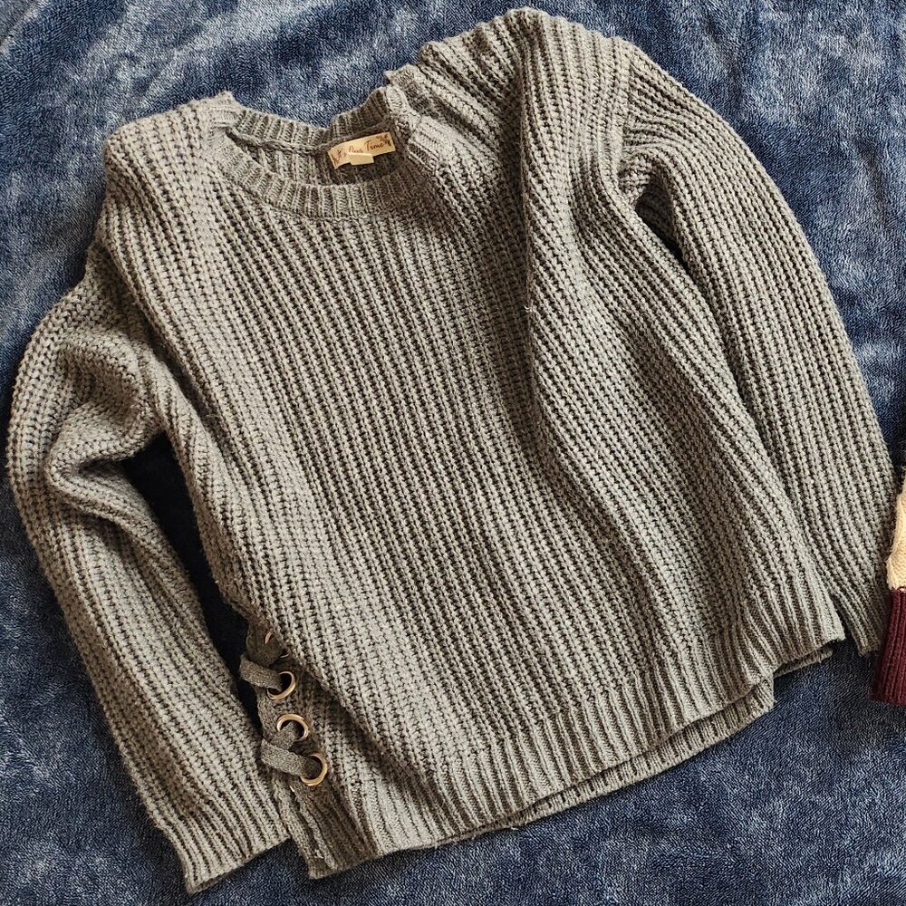 Gray Sweater, Medium